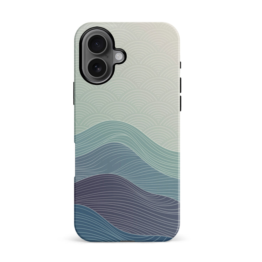 iPhone 16 Intricate Illusion Abstract Phone Case