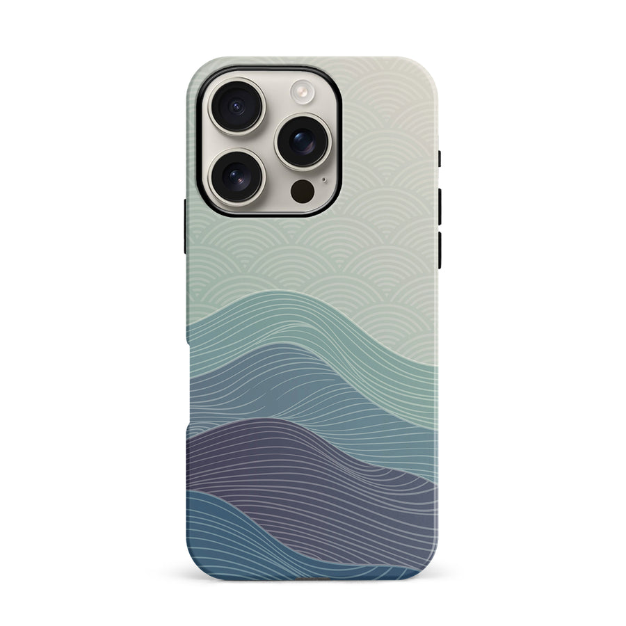 iPhone 16 Pro Intricate Illusion Abstract Phone Case