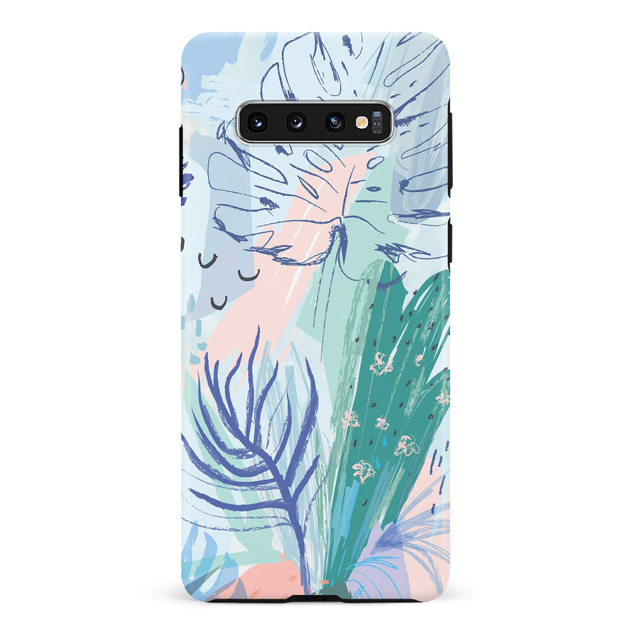 Samsung Galaxy S10 Dynamic Delights Abstract Phone Case