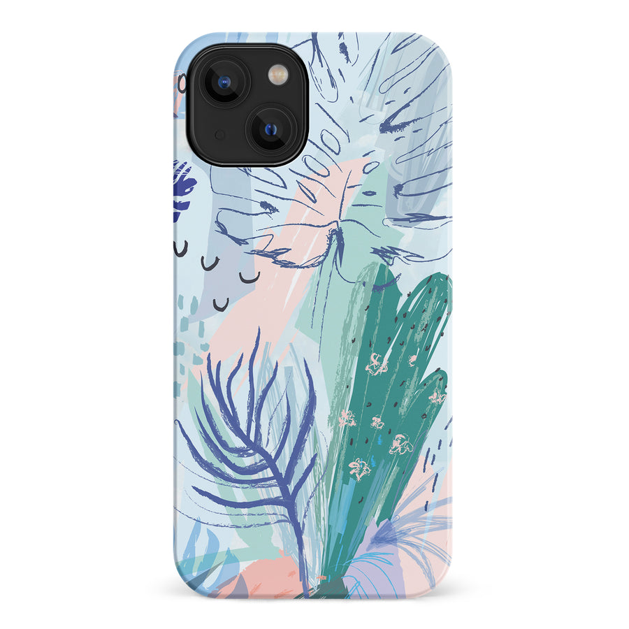 iPhone 14 Dynamic Delights Abstract Phone Case