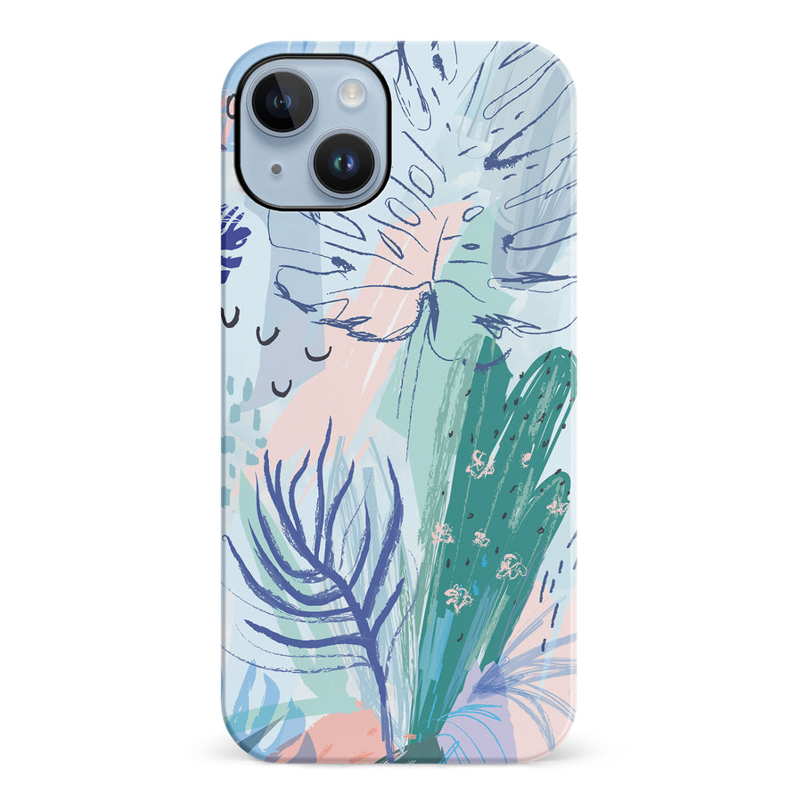 iPhone 14 Plus Dynamic Delights Abstract Phone Case