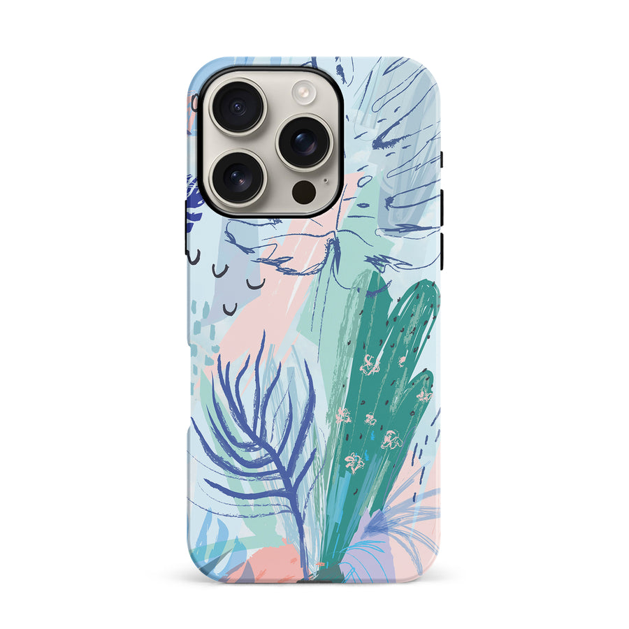 iPhone 16 Pro Dynamic Delights Abstract Phone Case