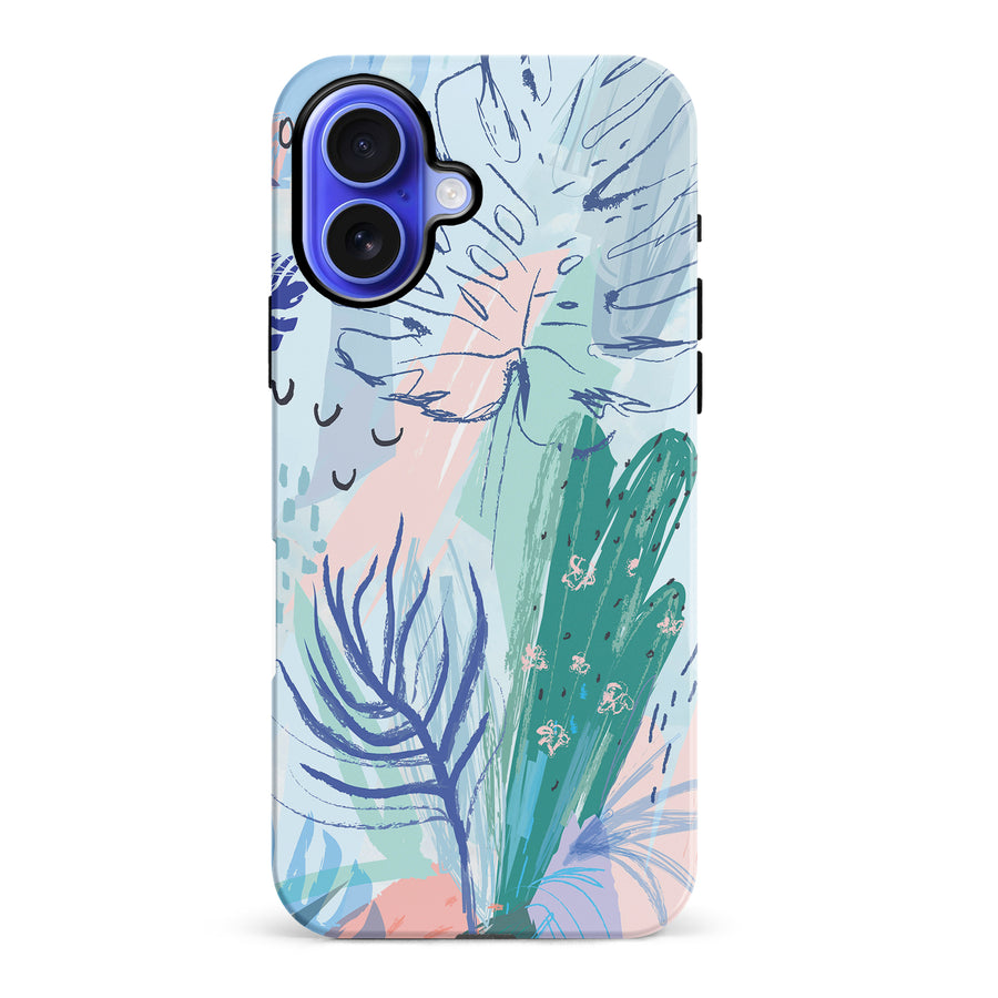 iPhone 16 Plus Dynamic Delights Abstract Phone Case