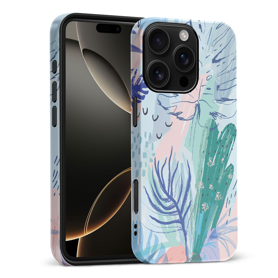 iPhone 16 Pro Max Dynamic Delights Abstract Phone Case