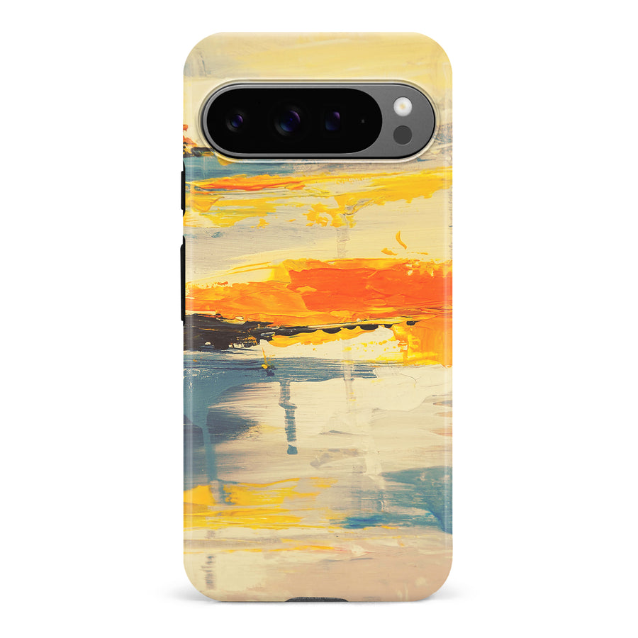 Google Pixel 9 Pro Playful Palettes Abstract Phone Case