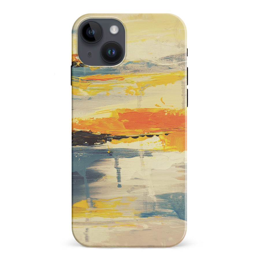 iPhone 15 Plus Playful Palettes Abstract Phone Case