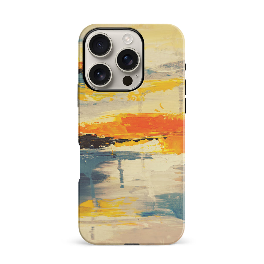 iPhone 16 Pro Playful Palettes Abstract Phone Case