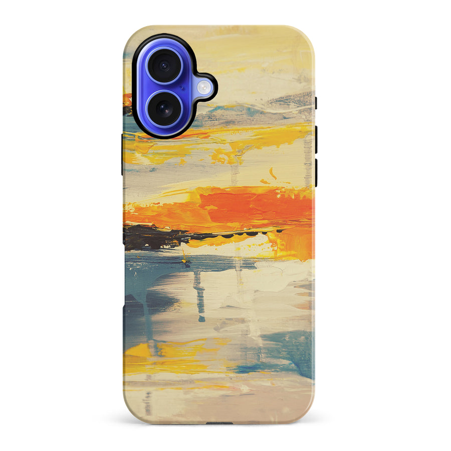 iPhone 16 Plus Playful Palettes Abstract Phone Case