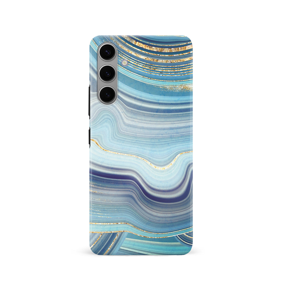 Samsung Galaxy S24 Joyful Juxtaposition Abstract Phone Case