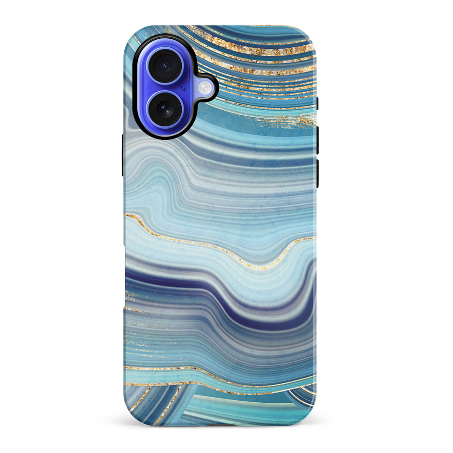 iPhone 16 Plus Joyful Juxtaposition Abstract Phone Case