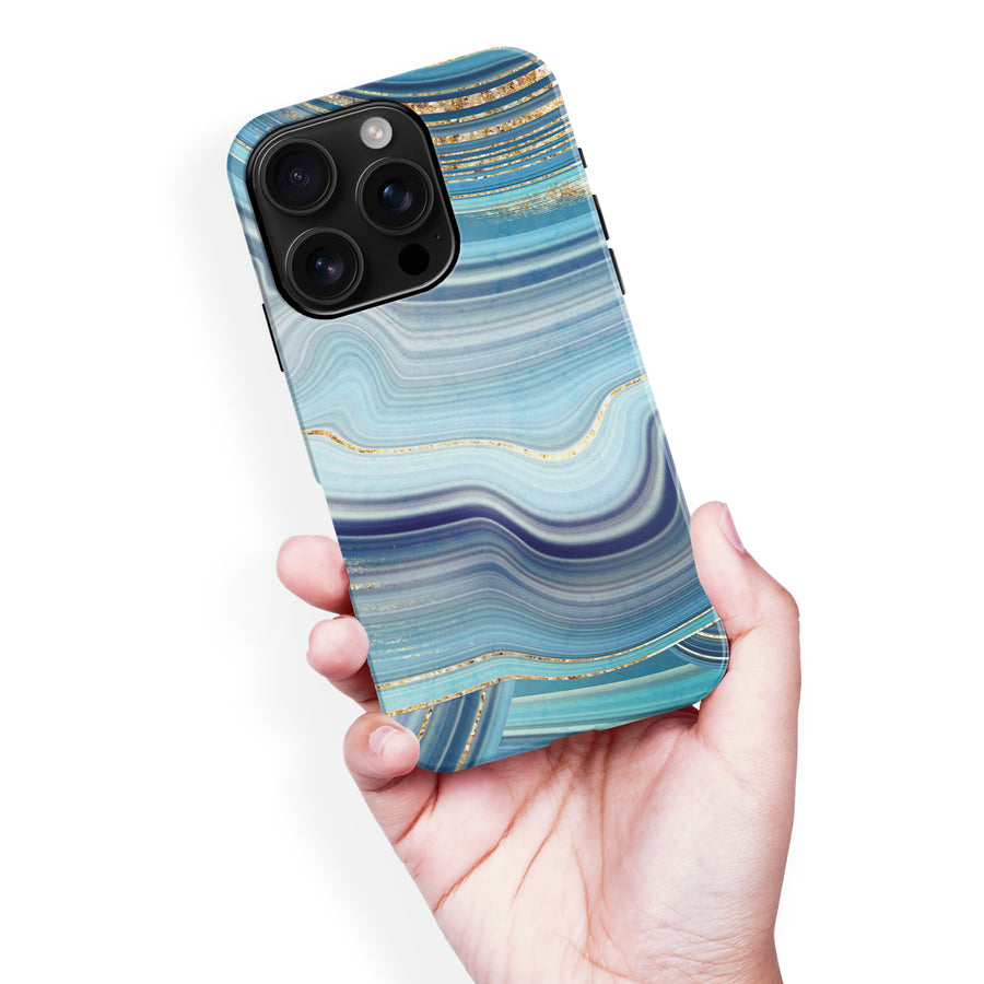 iPhone 16 Pro Max Joyful Juxtaposition Abstract Phone Case