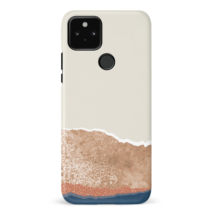 Google Pixel 5 Desert Blooms Abstract Phone Case