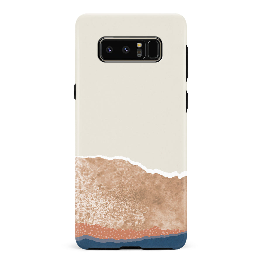 Samsung Galaxy Note 8 Desert Blooms Abstract Phone Case
