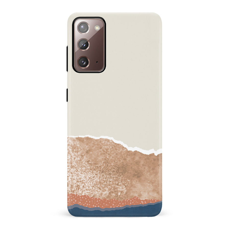 Samsung Galaxy Note 20 Desert Blooms Abstract Phone Case