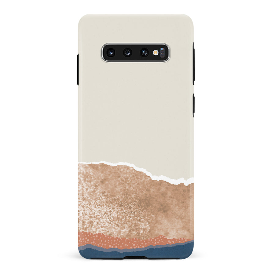 Samsung Galaxy S10 Desert Blooms Abstract Phone Case