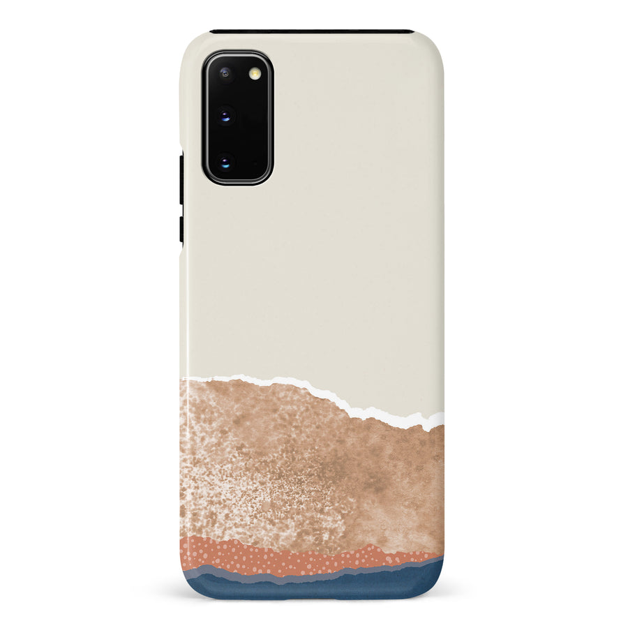 Samsung Galaxy S20 Desert Blooms Abstract Phone Case