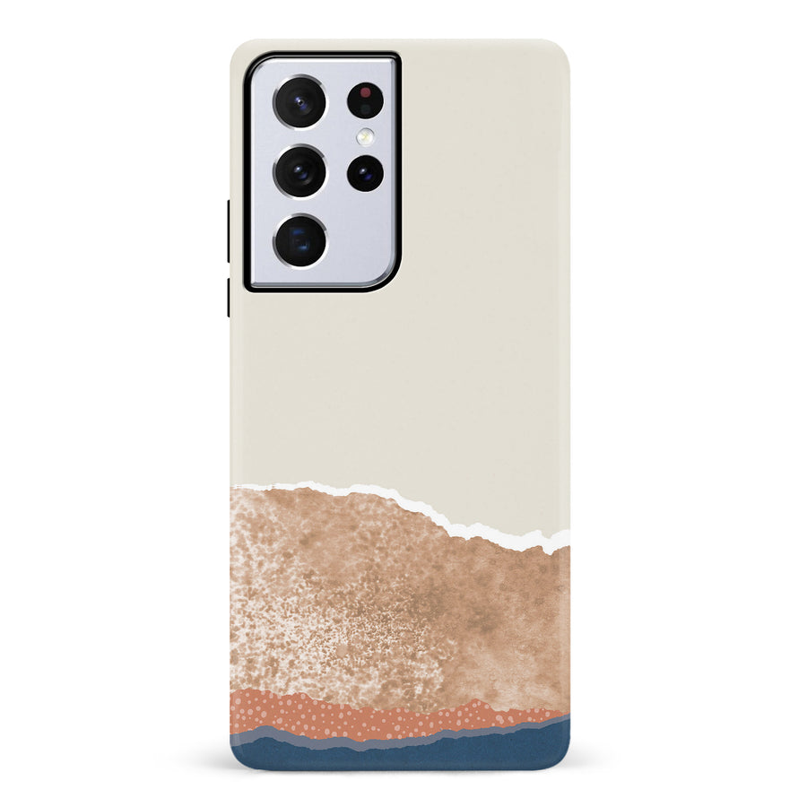 Samsung Galaxy S21 Ultra Desert Blooms Abstract Phone Case