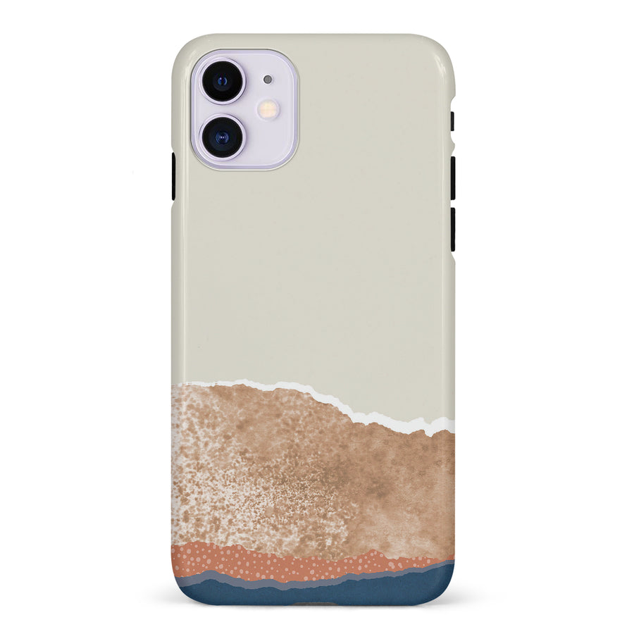 iPhone 11 Desert Blooms Abstract Phone Case