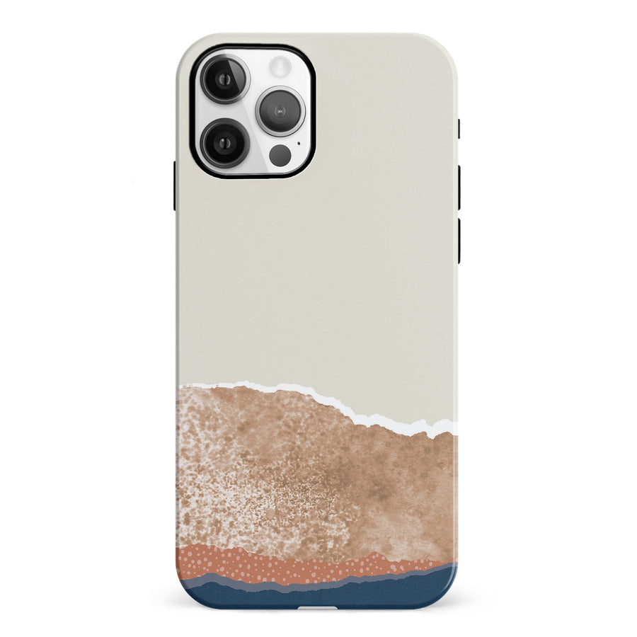 iPhone 12 Desert Blooms Abstract Phone Case