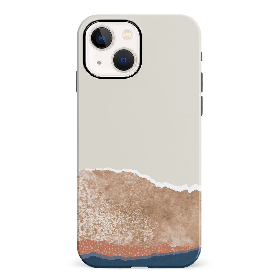 iPhone 13 Desert Blooms Abstract Phone Case