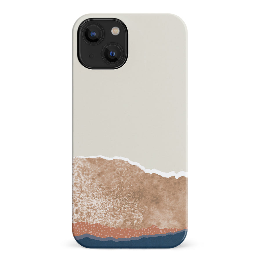 iPhone 14 Desert Blooms Abstract Phone Case