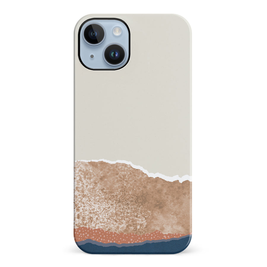 iPhone 14 Plus Desert Blooms Abstract Phone Case