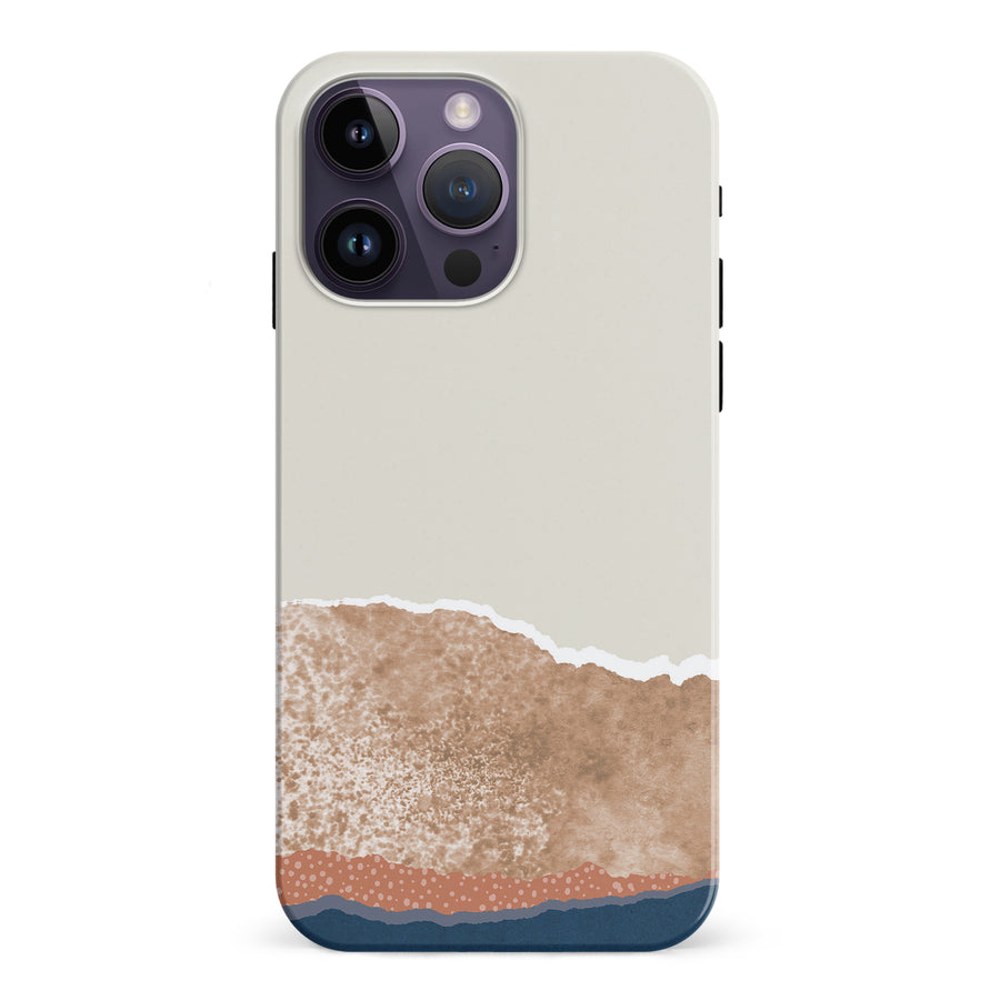 iPhone 15 Pro Desert Blooms Abstract Phone Case