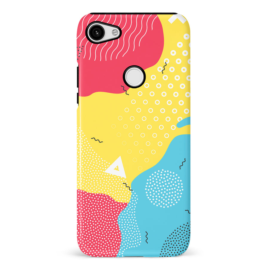Google Pixel 3 XL Lively Colours Abstract Phone Case