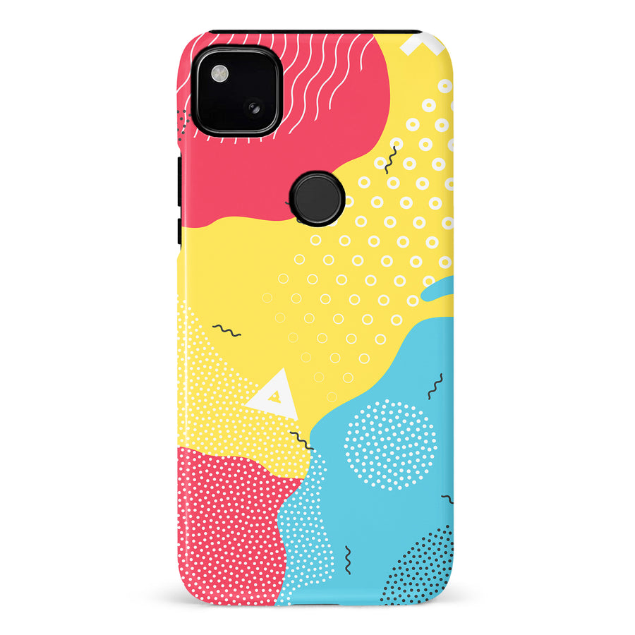 Google Pixel 4A Lively Colours Abstract Phone Case