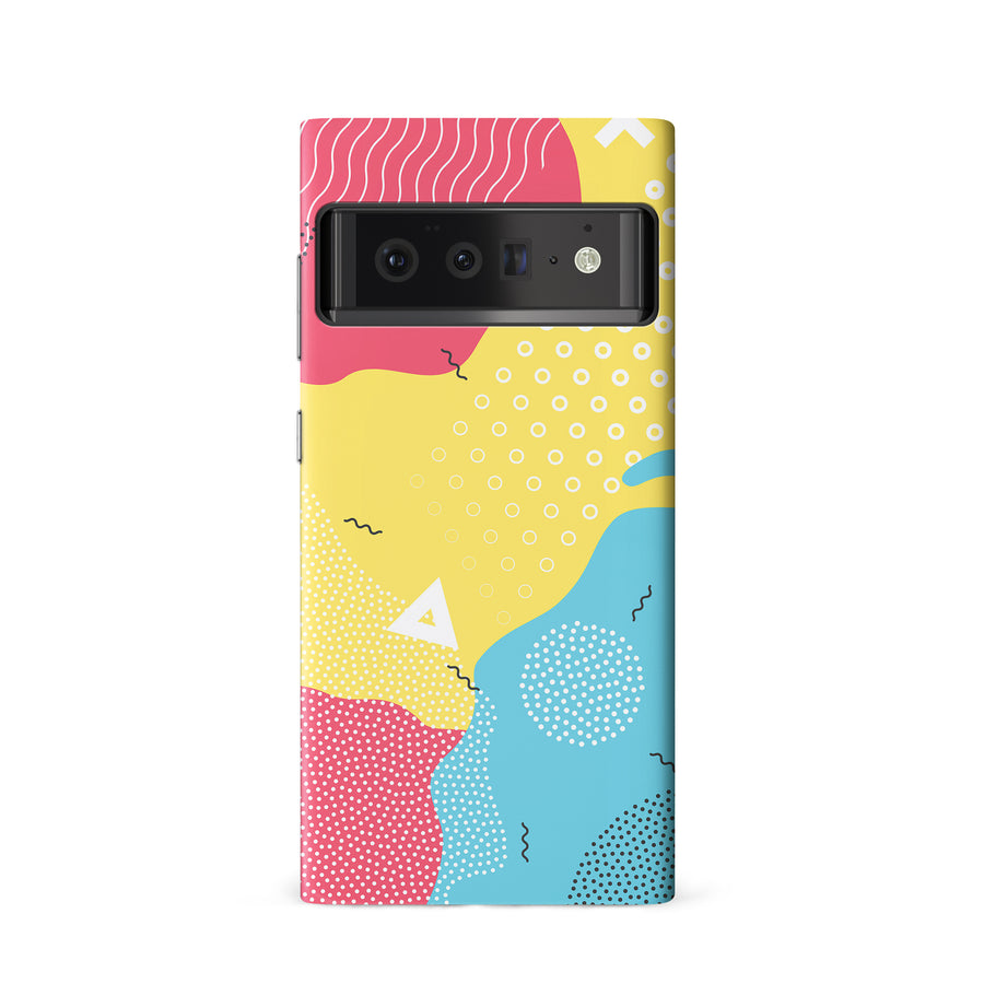 Google Pixel 6 Lively Colours Abstract Phone Case