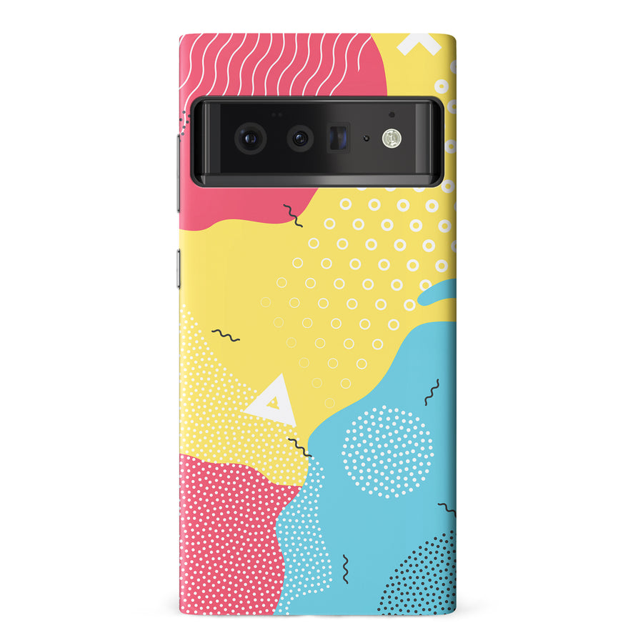 Google Pixel 6 Pro Lively Colours Abstract Phone Case