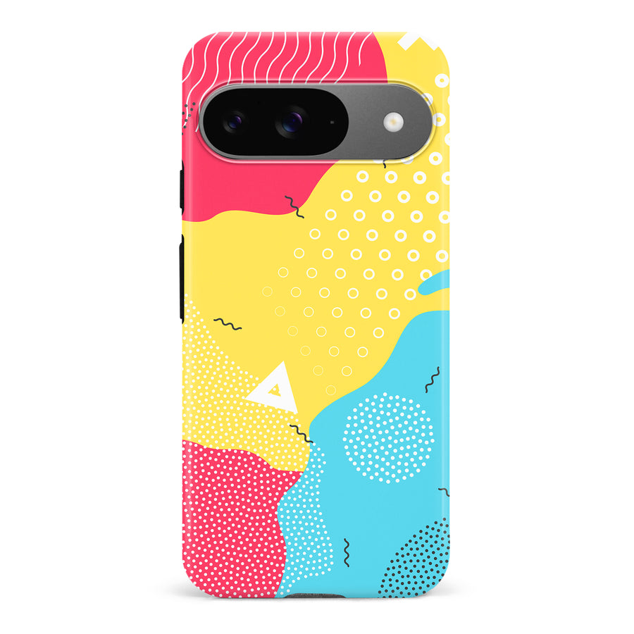 Google Pixel 9 Lively Colours Abstract Phone Case