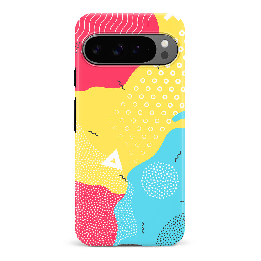 Google Pixel 9 Pro Lively Colours Abstract Phone Case