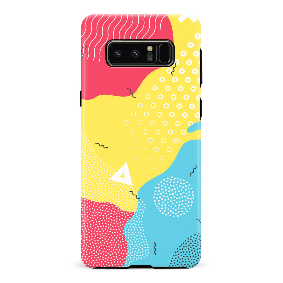 Samsung Galaxy Note 8 Lively Colours Abstract Phone Case