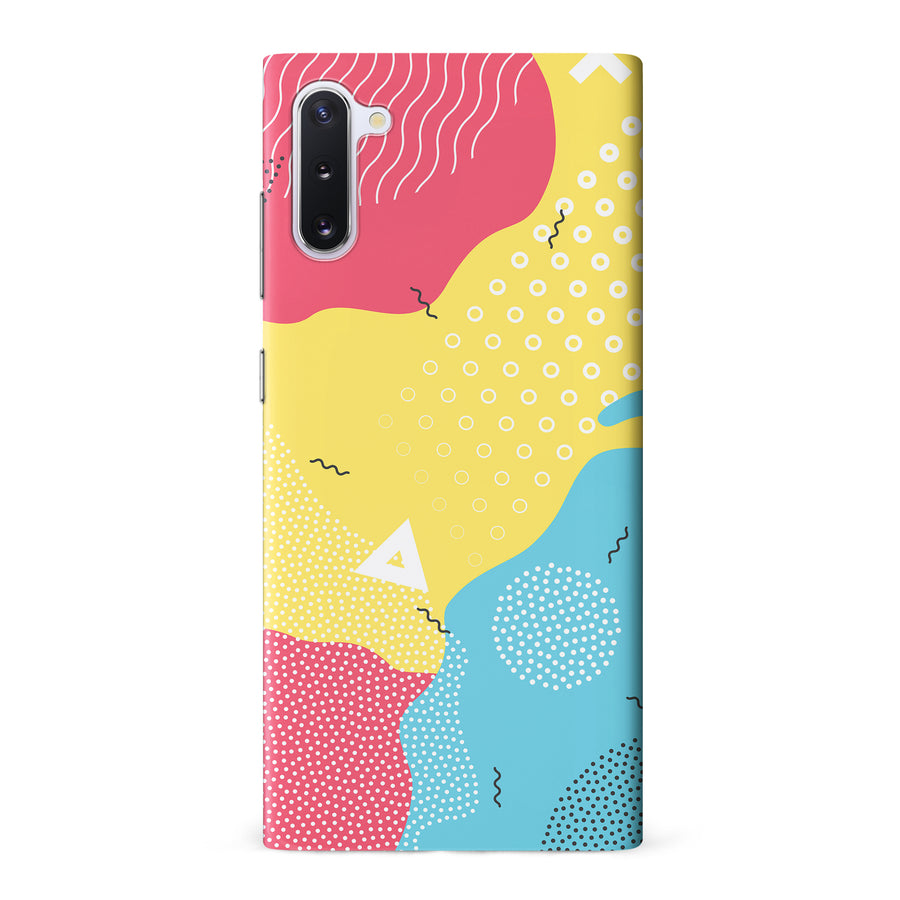 Samsung Galaxy Note 10 Lively Colours Abstract Phone Case