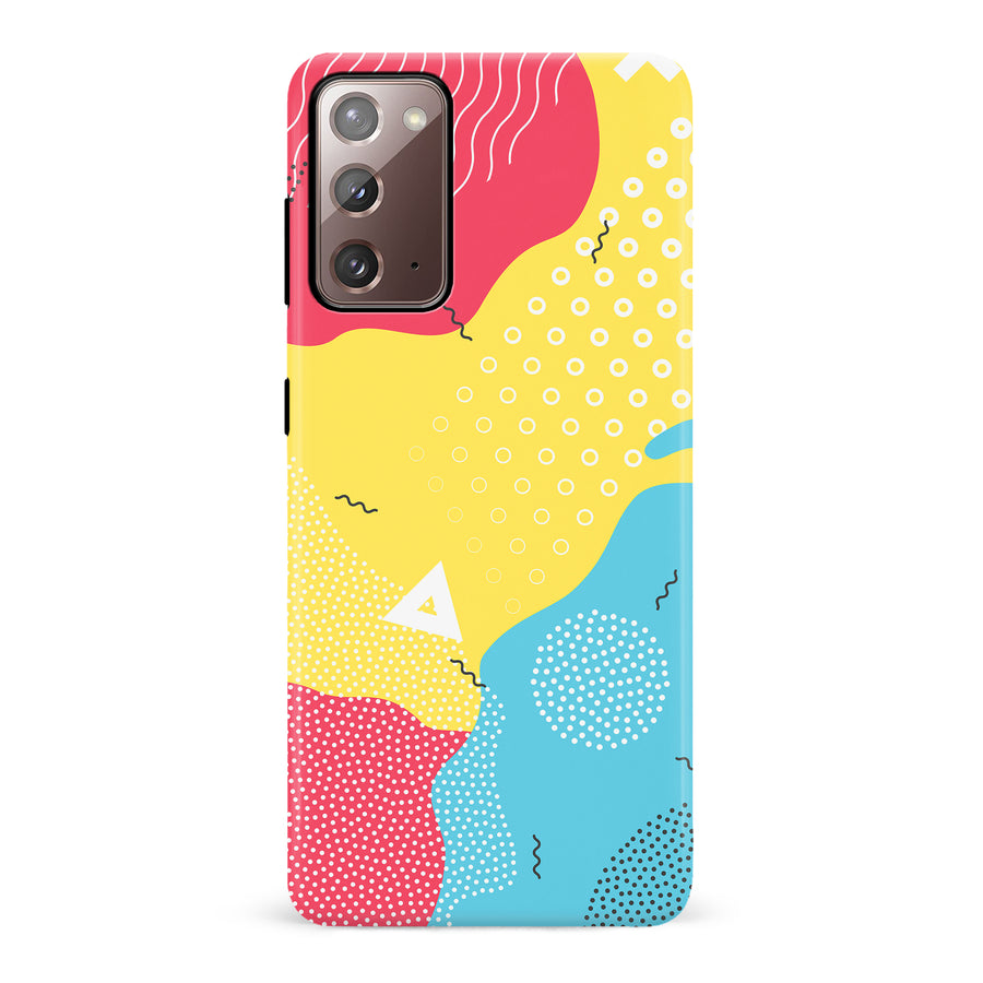 Samsung Galaxy Note 20 Lively Colours Abstract Phone Case