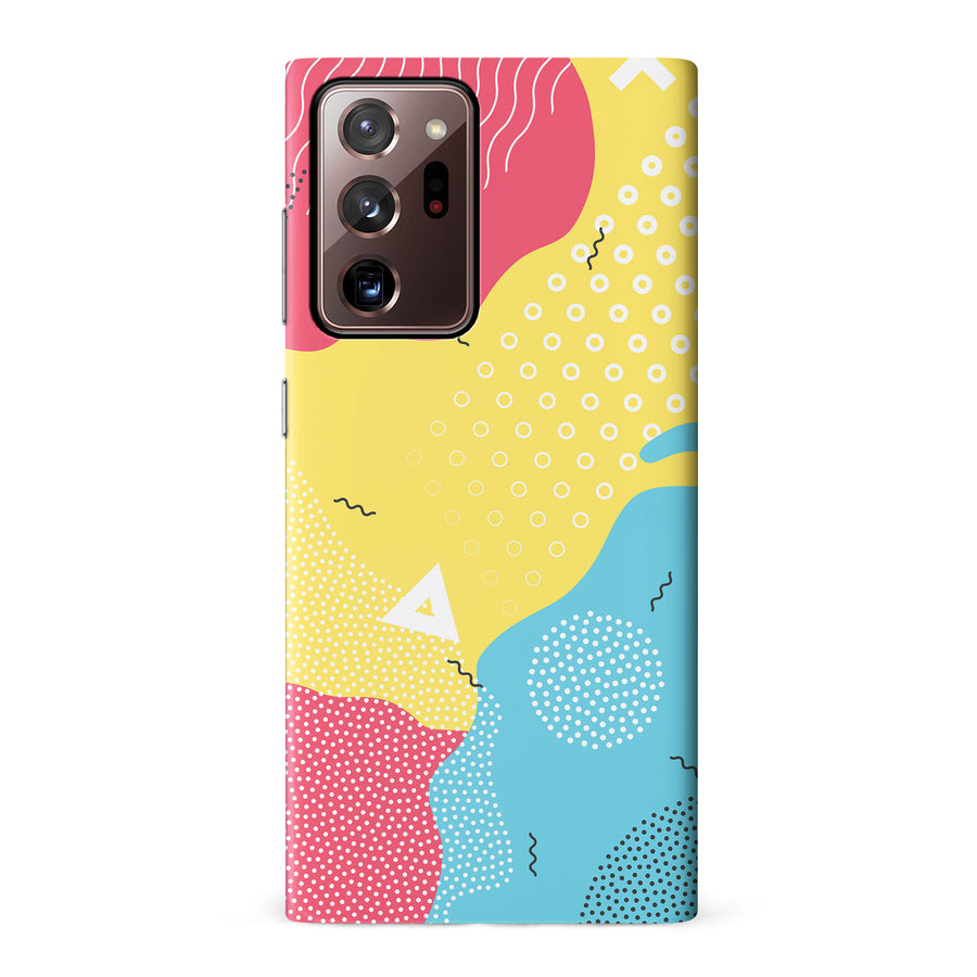 Samsung Galaxy Note 20 Ultra Lively Colours Abstract Phone Case