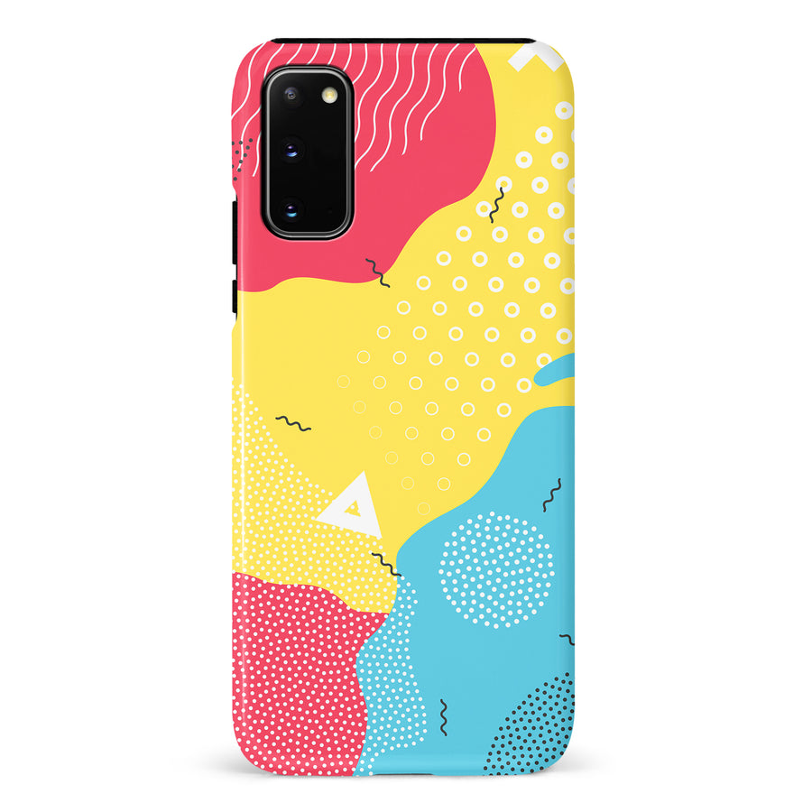 Samsung Galaxy S20 Lively Colours Abstract Phone Case