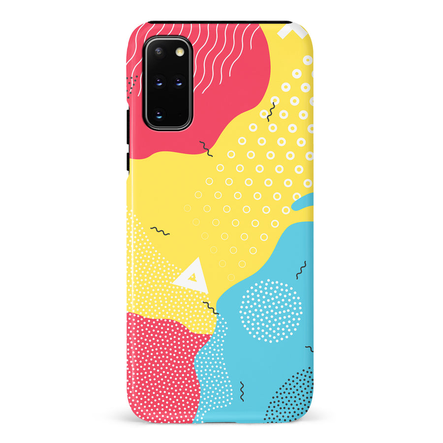 Samsung Galaxy S20 Plus Lively Colours Abstract Phone Case