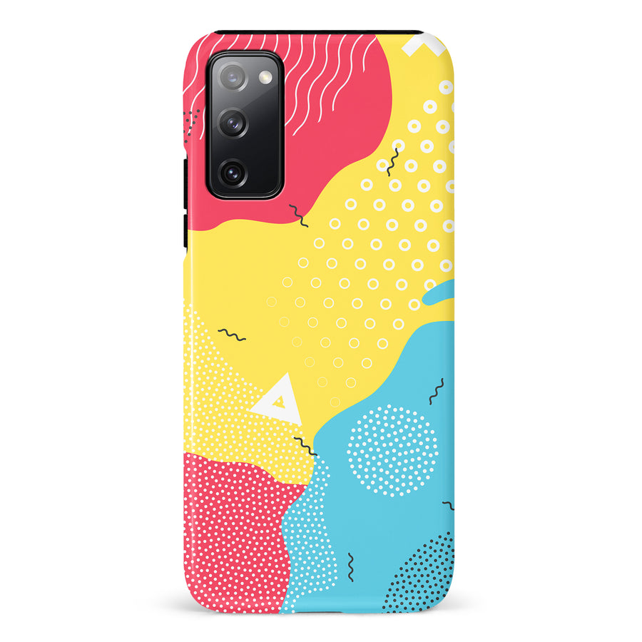 Samsung Galaxy S20 FE Lively Colours Abstract Phone Case