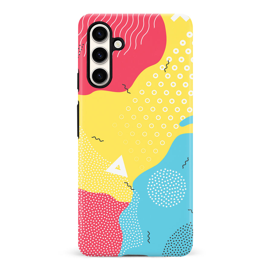 Samsung Galaxy S23 FE Lively Colours Abstract Phone Case