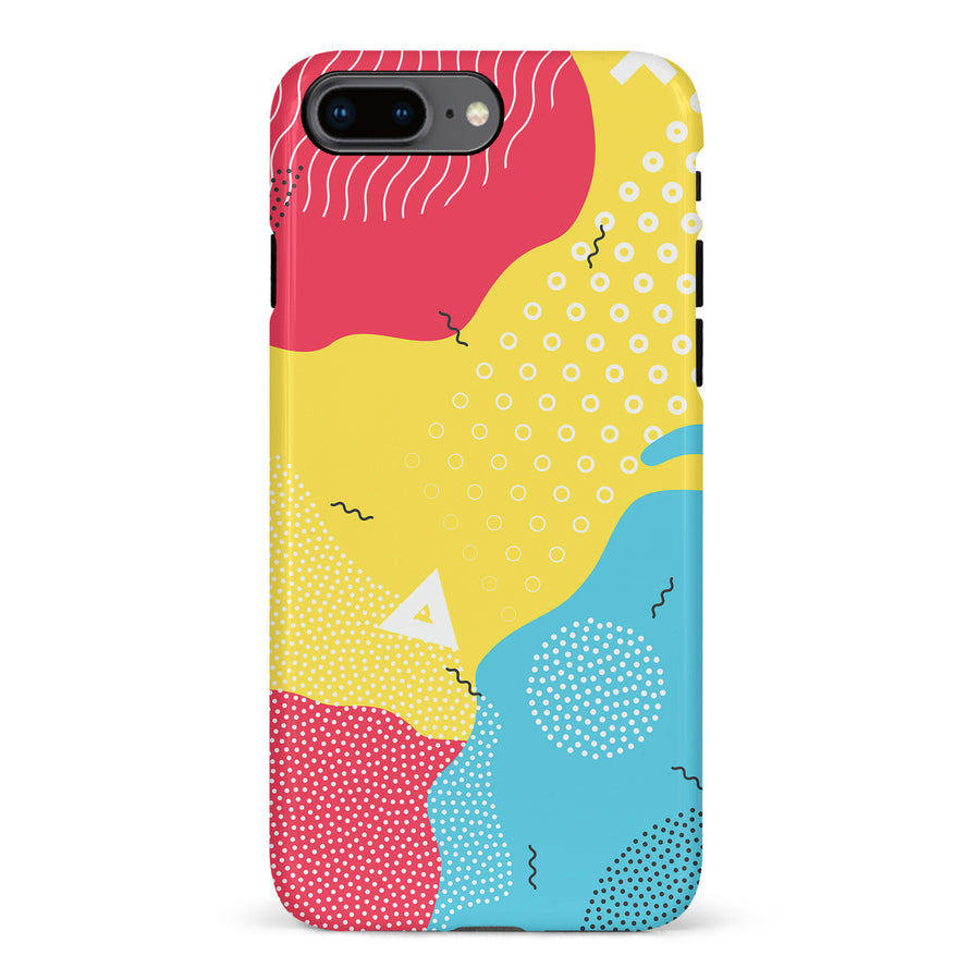 iPhone 8 Plus Lively Colours Abstract Phone Case