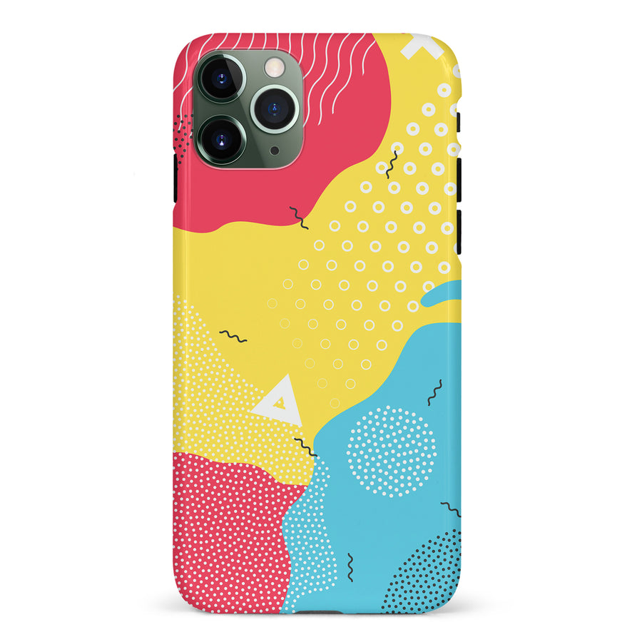 iPhone 11 Pro Lively Colours Abstract Phone Case