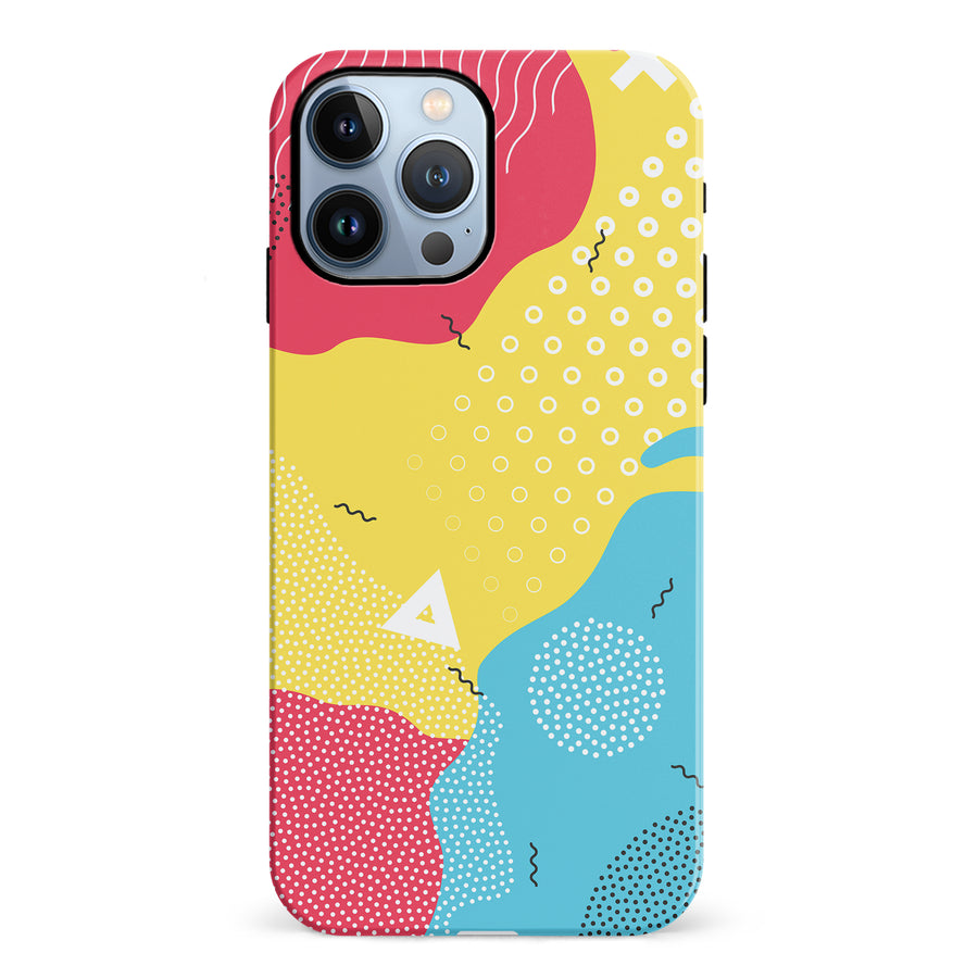 iPhone 12 Pro Lively Colours Abstract Phone Case