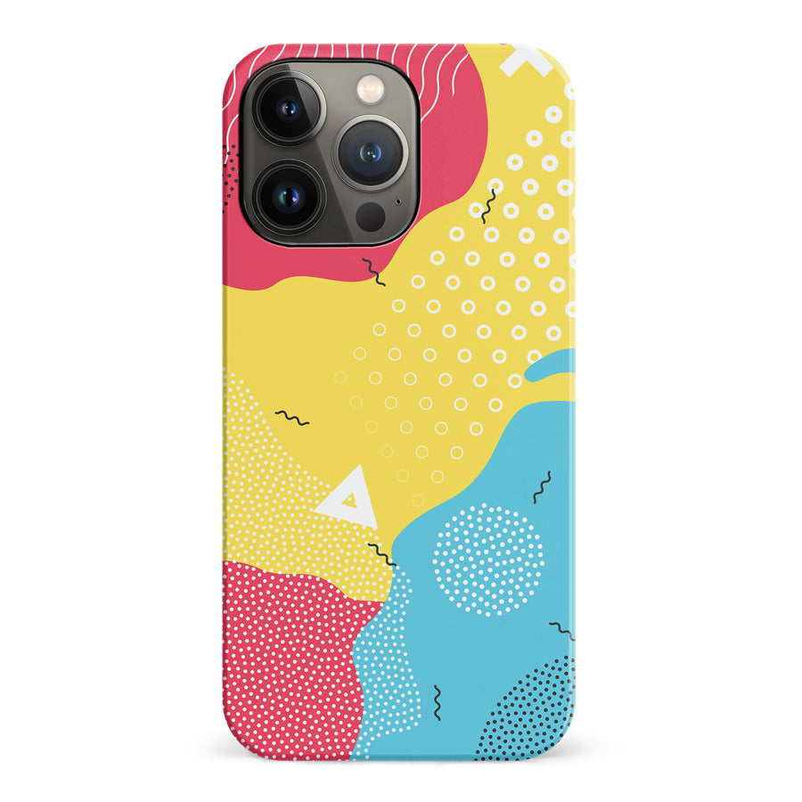 iPhone 14 Pro Lively Colours Abstract Phone Case