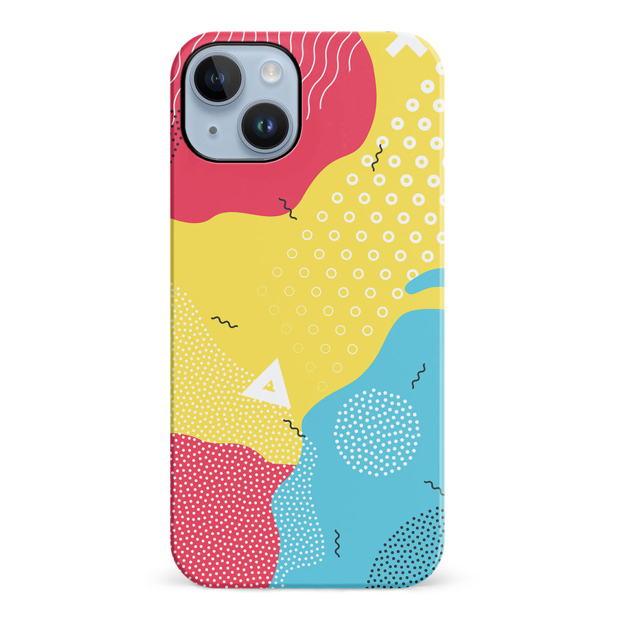 iPhone 14 Plus Lively Colours Abstract Phone Case