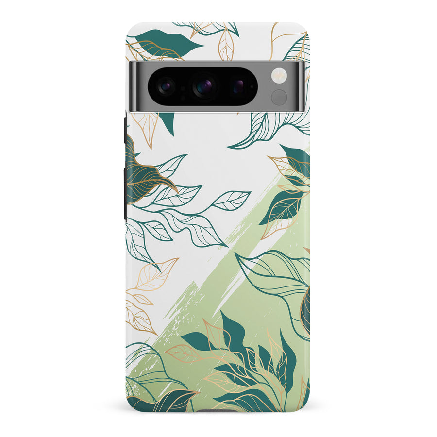 Vibrant Leaves Abstract Phone Case