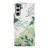 Samsung Galaxy S23 FE Vibrant Leaves Abstract Phone Case