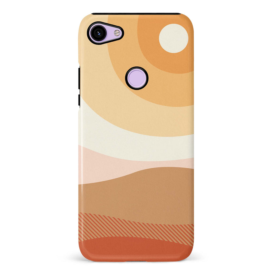 Google Pixel 3 Terracotta Dunes Phone Case