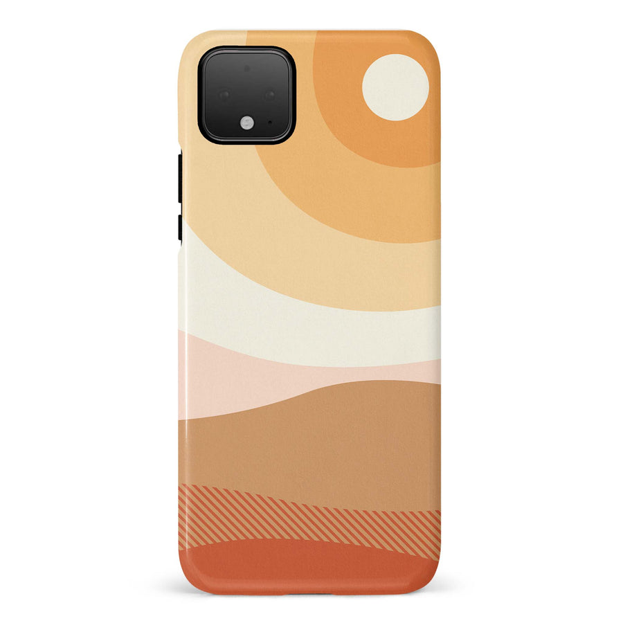 Google Pixel 4 Terracotta Dunes Phone Case